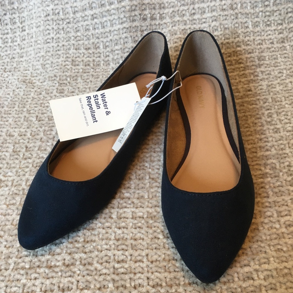 Old Navy Navy Blue Flats (NWT) Women's Size 7
